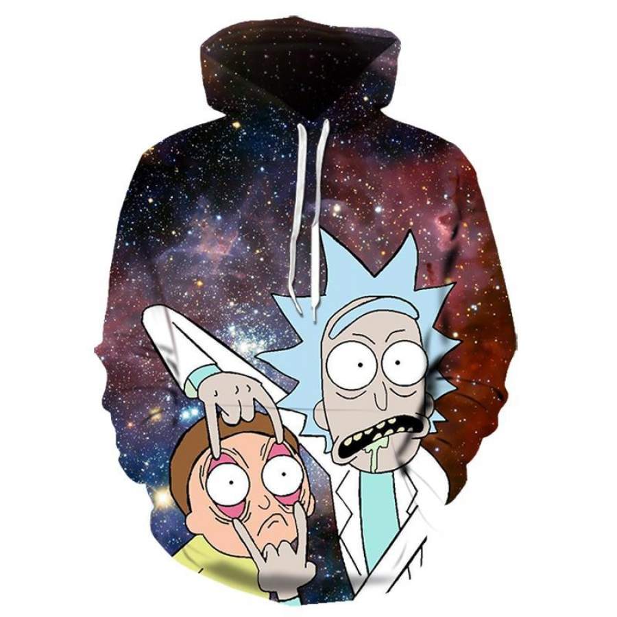 Rick And Morty Pilot Hoodies 3D Printed Sweater