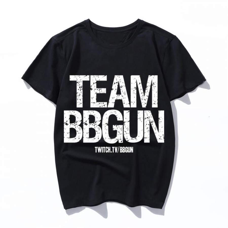 team bbgun Women Harajuku Black T Shirt Printed Tshirt Korean Style Streetwear Tops Aesthetic Camisas Mujer Tee