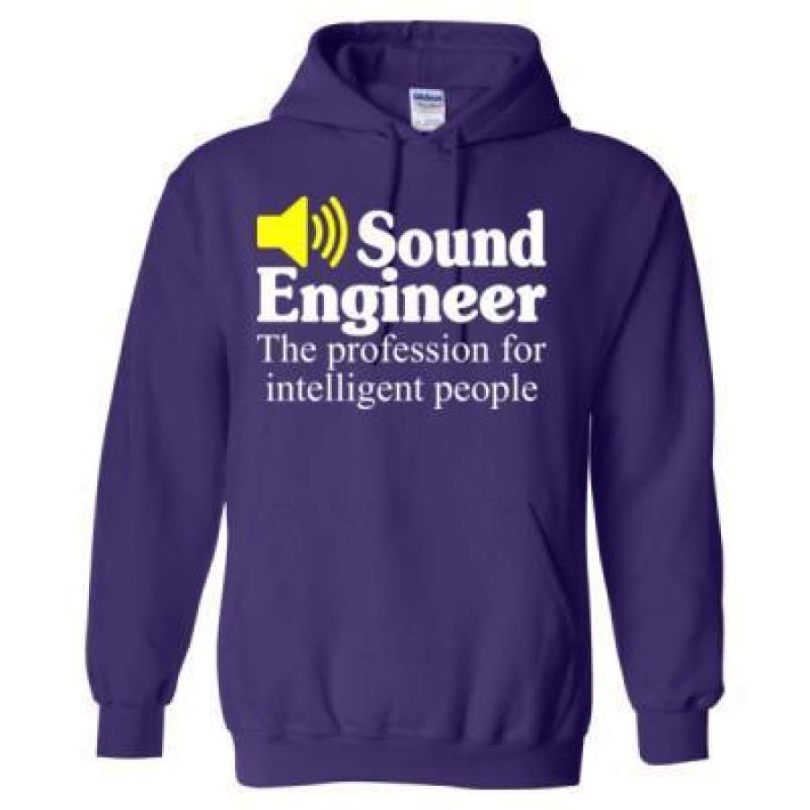 AGR Sound Engineer The Profession For Intelligent People – Heavy Blend™ Hooded Sweatshirt