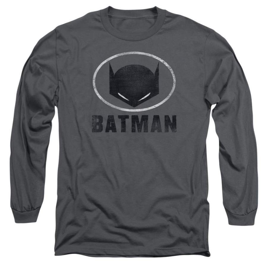 Batman – Mask In Oval Long Sleeve Adult 18/1