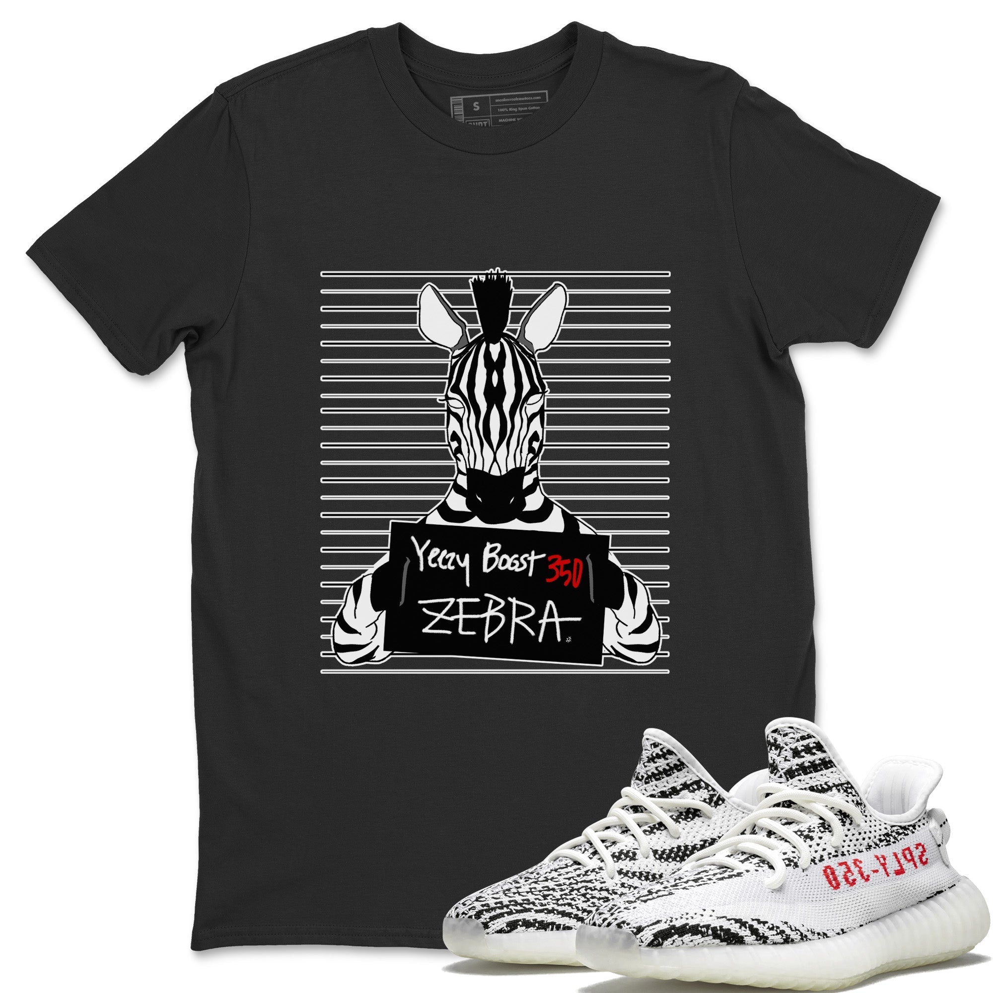 Mugshot T-Shirt – Yeezy Boost 350 V2 Zebra