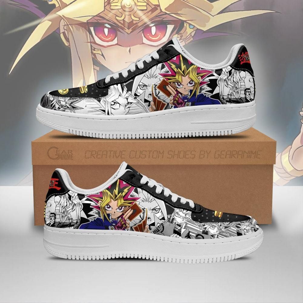 Yugioh Shoes Yugi Mutou Sneakers Yu Gi Oh Anime Shoes Unisex Men Women