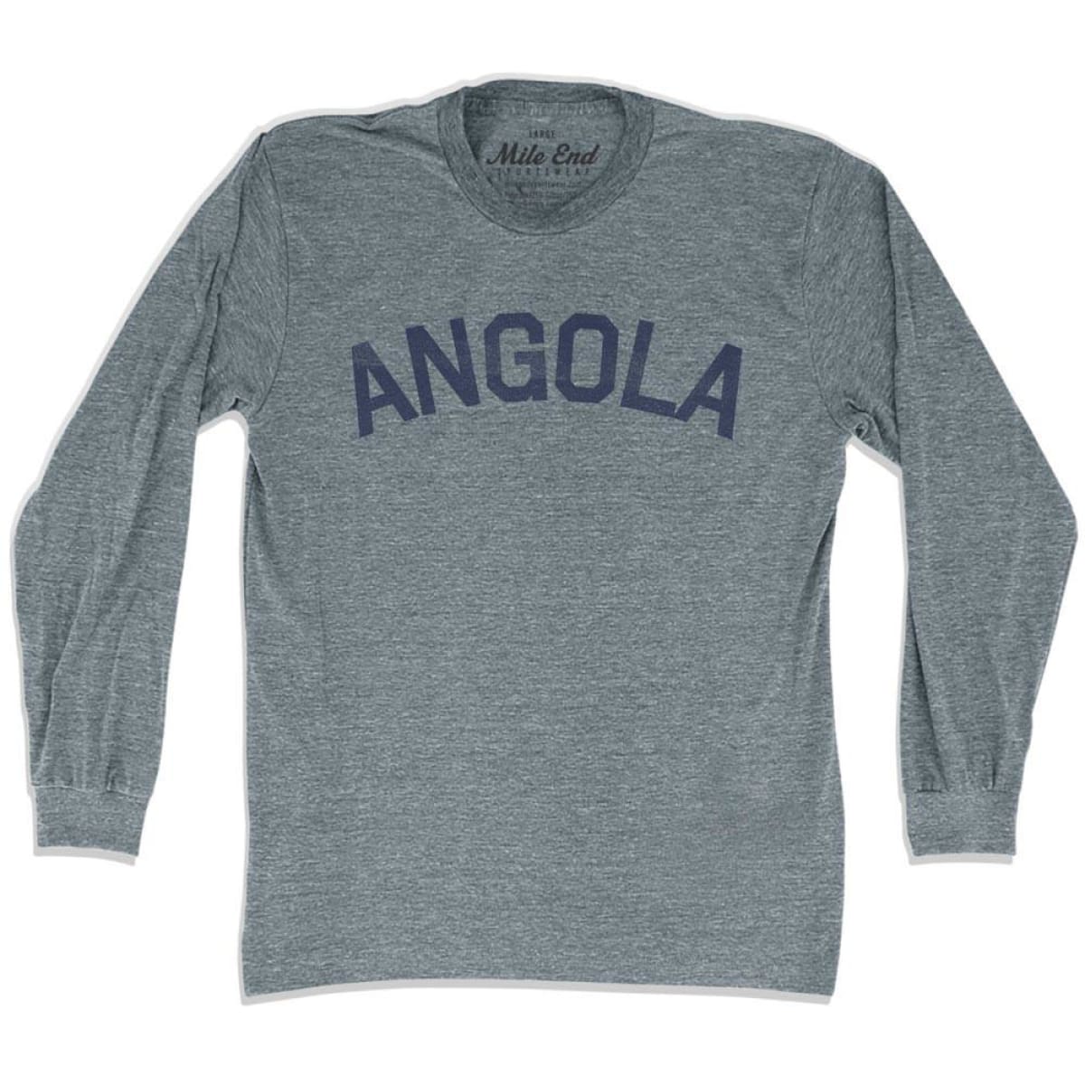 Angola Vintage Long Sleeve T-shirt