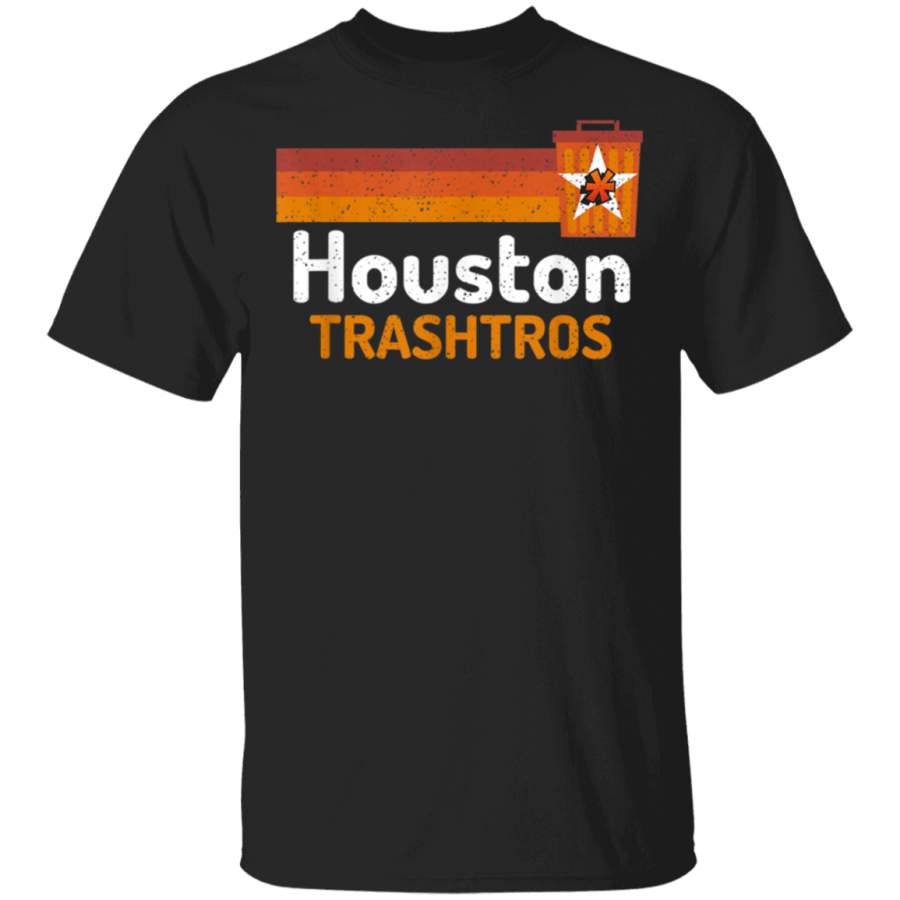 Houston Trashtros Asterisks Cheated in 2017 Funny Baseball T-Shirt