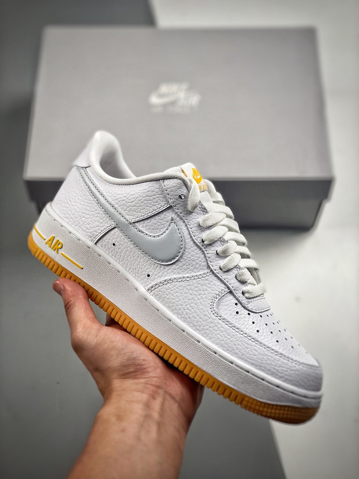 Nike Air Force 1 Low WhiteYellow Gum DZ4512-100 5340151