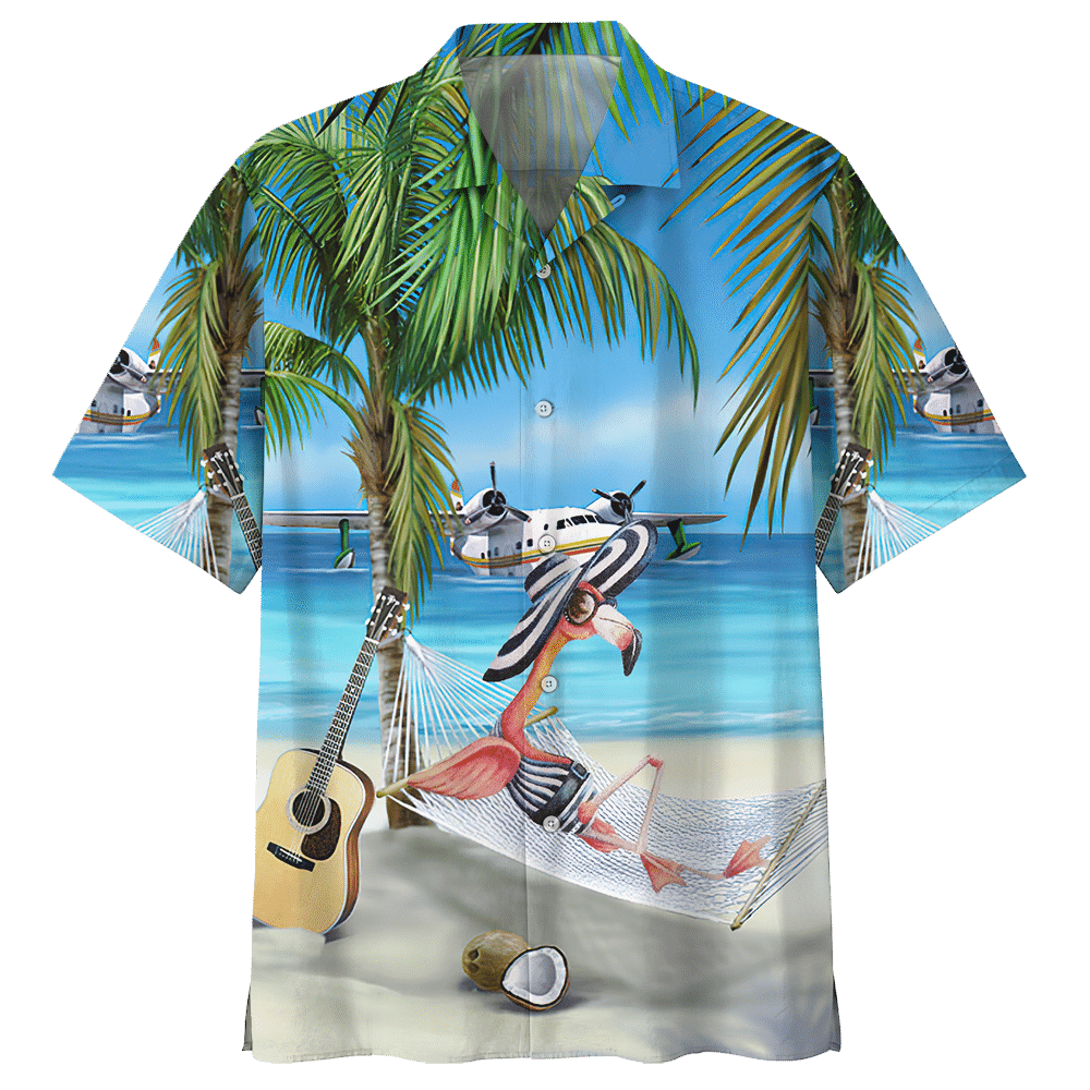 Flamingo Hawaii Shirt Ha24323