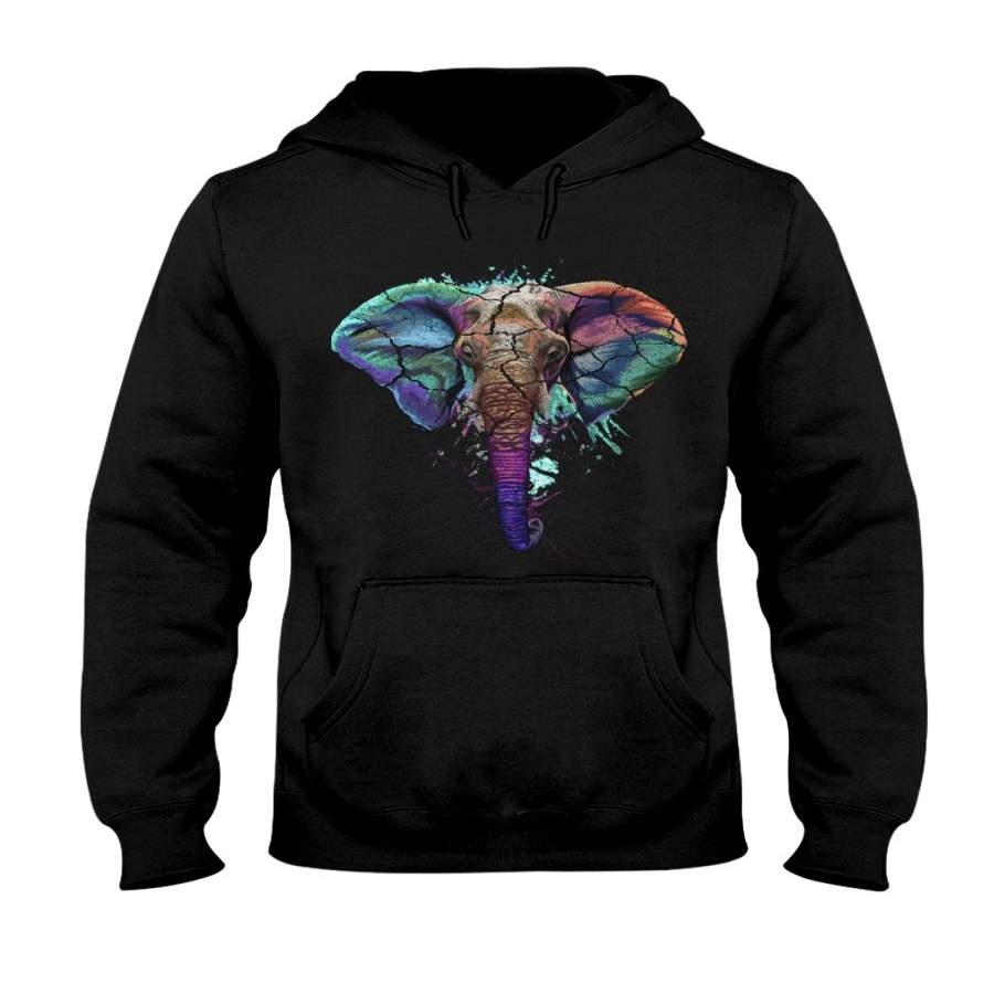 Splash Art Elephant 2020 Trending Hoodie