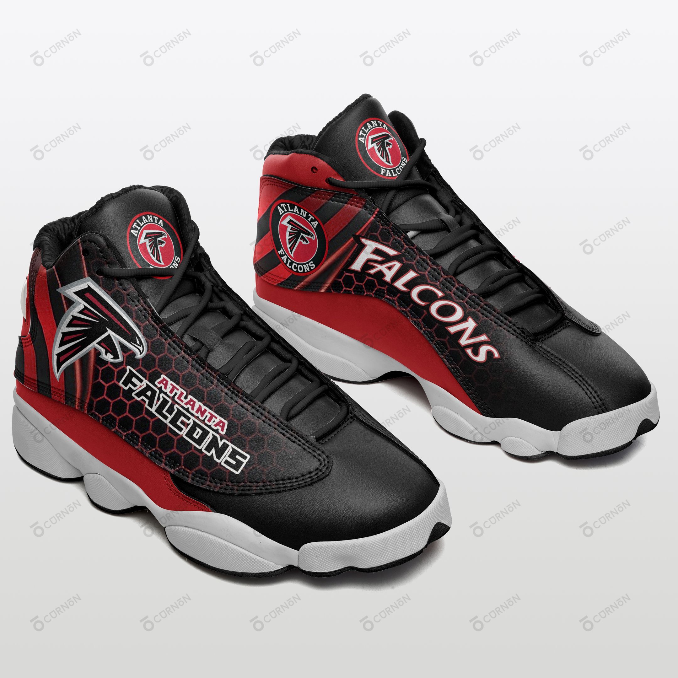 Atlanta Falcons Air JD13 Sneakers 729