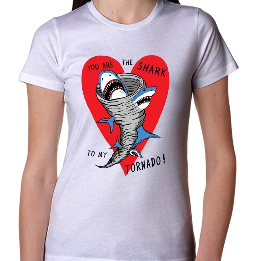 Shark To My Tornado Women T-Shirt