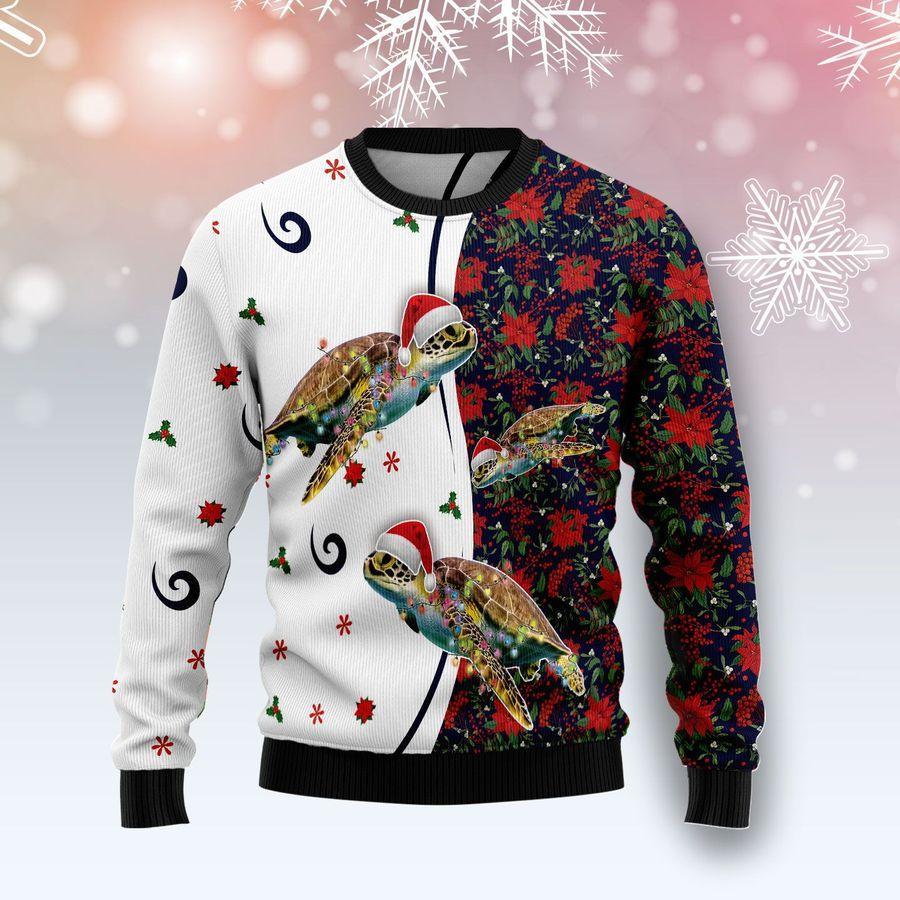 Turtle Ugly Christmas Sweater | Unisex | Adult | Us1409