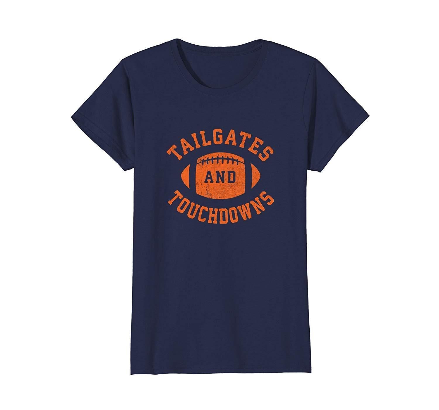 Womens Vintage Football T-Shirt – Game Day Sunday Funday Tee