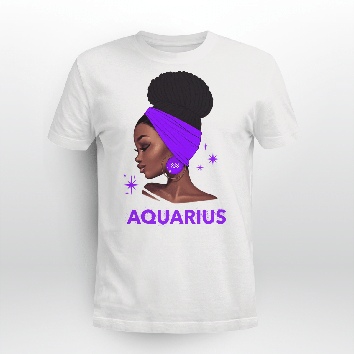 Zodiac Shirt Birthday Gift For Black Girl Zodiac Tshirt Aquarius Queen Shirt