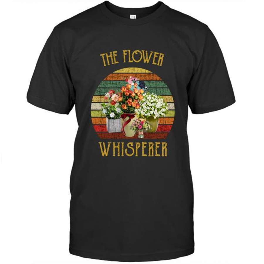 The Flower Whisperer, Classic Vintage Retro – Gildan Short Sleeve Shirt