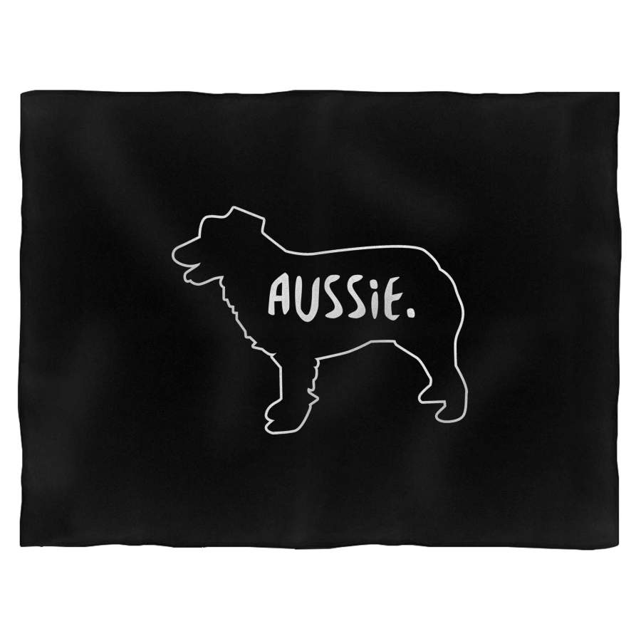 Dog Puppy Doggy Aussie Blanket