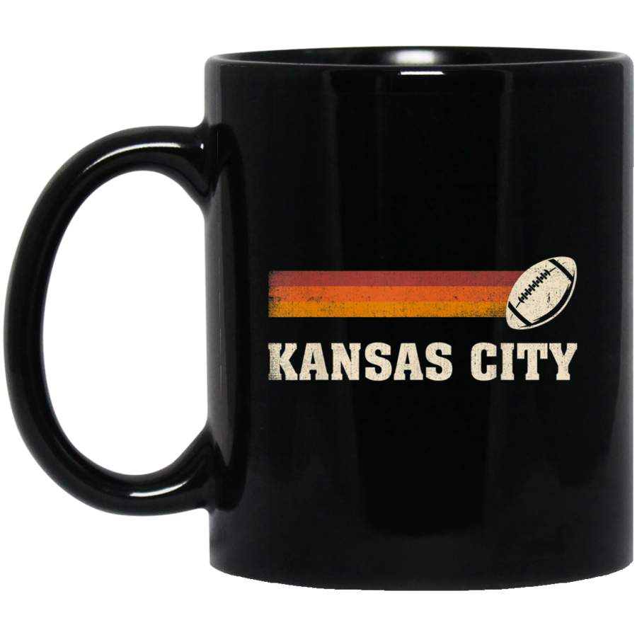 Vintage Kansas City Missouri Football Retro Mug