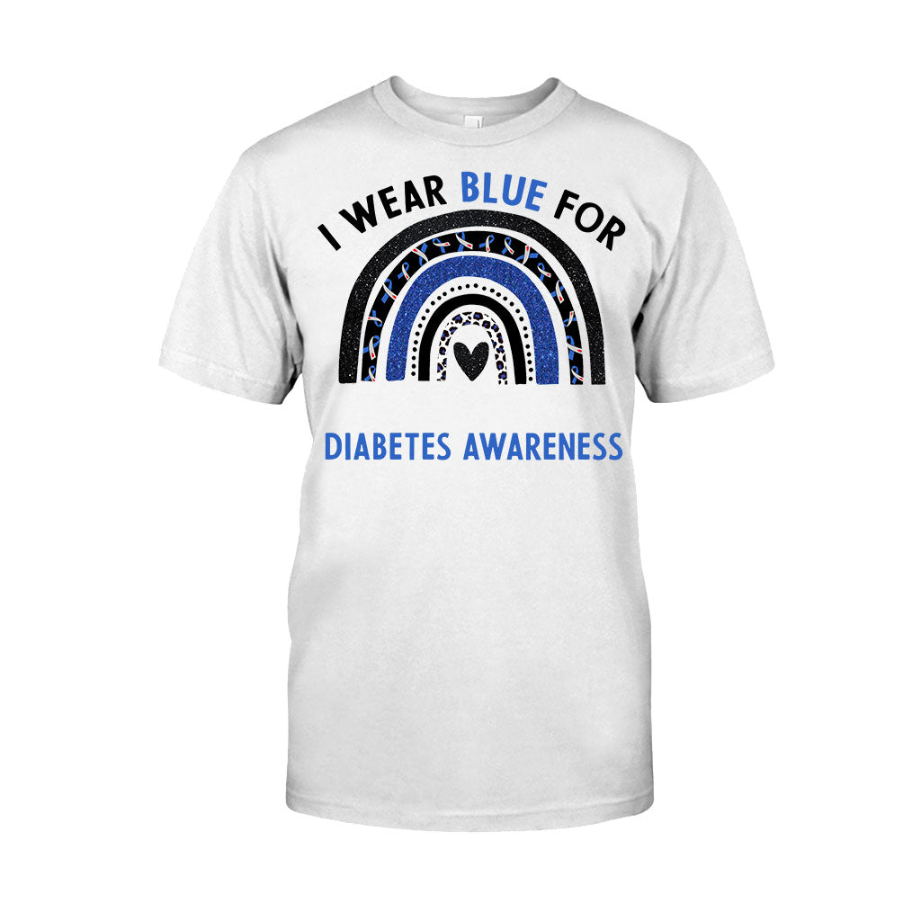 I Wear Blue – Personalized Diabetes Awareness Shirts