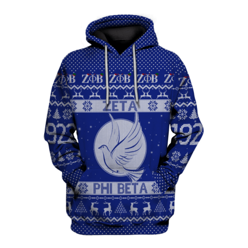 Zeta Phi Beta Christmas All Over Print