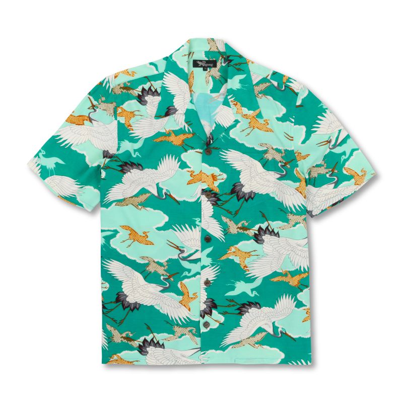 Flamingoes Blue Amazing Design Hawaii Shirt Ha56592