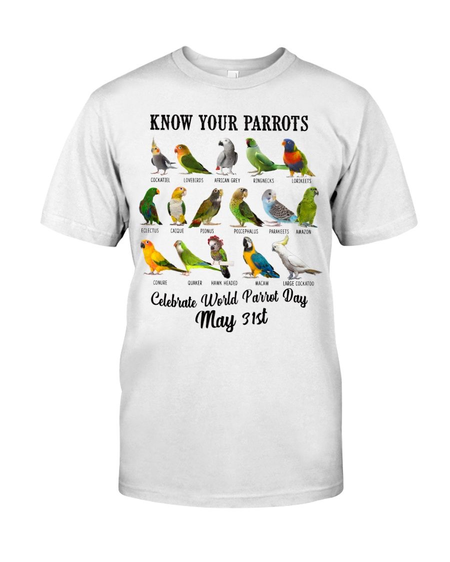 Parrot Celebrate Day Classic T-Shirt