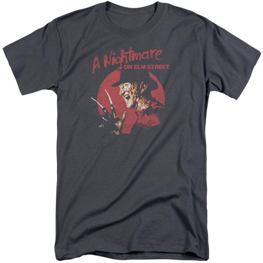 A Nightmare on Elm Street Freddy Circle Men’s Tall Fit T-Shirt