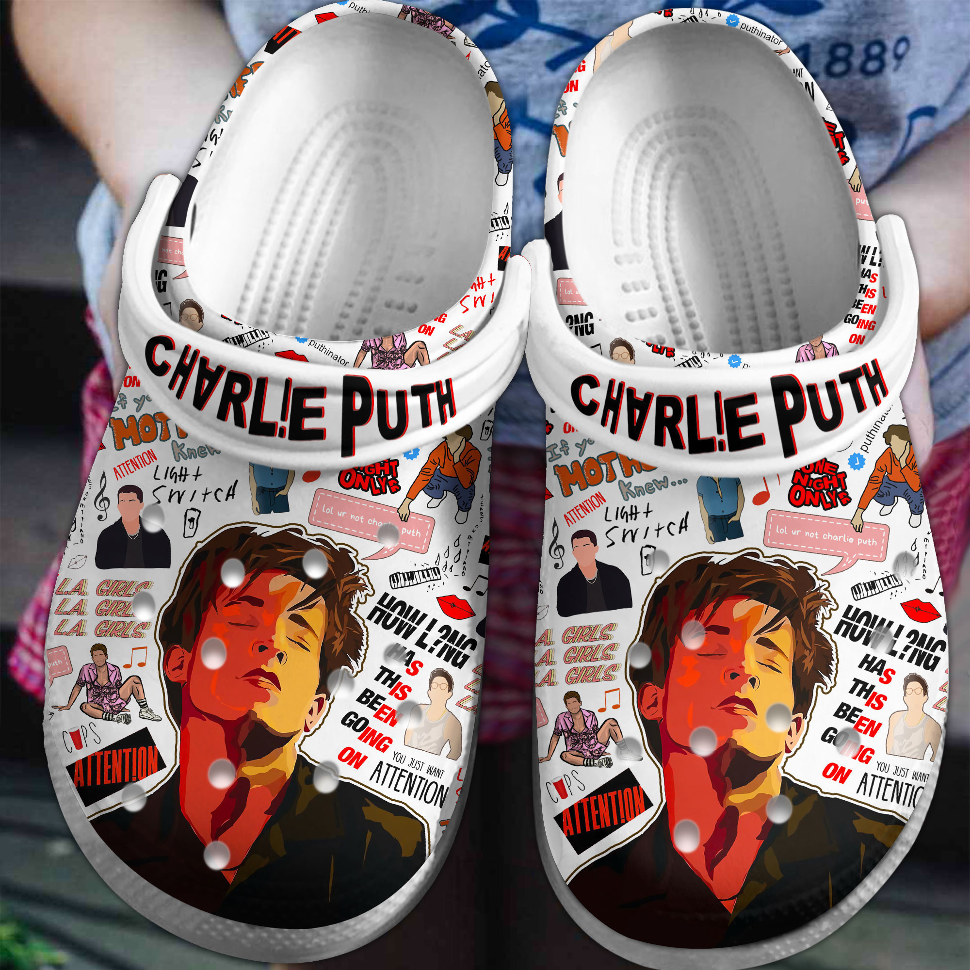 Charlie Puth Crocss Clogs For Men Women And Kid Ypxqetiu