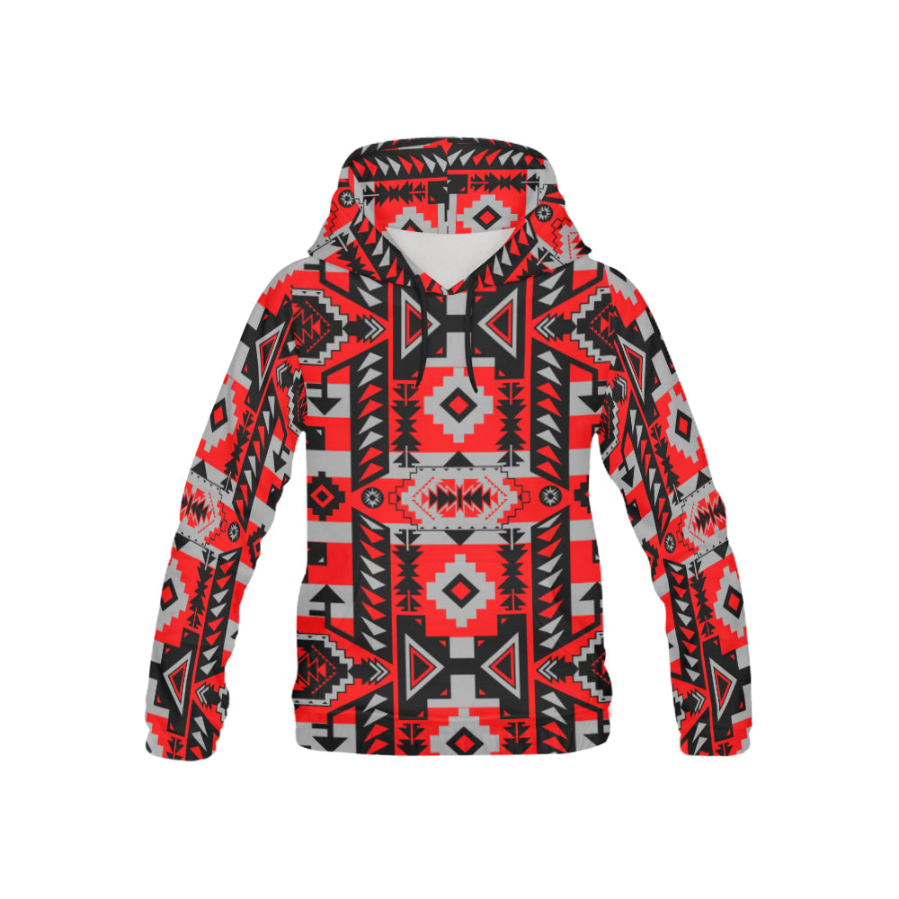 Chiefs Mountain Candy Sierra All Over Print Hoodie For Kid (Usa Size) (Model H13)