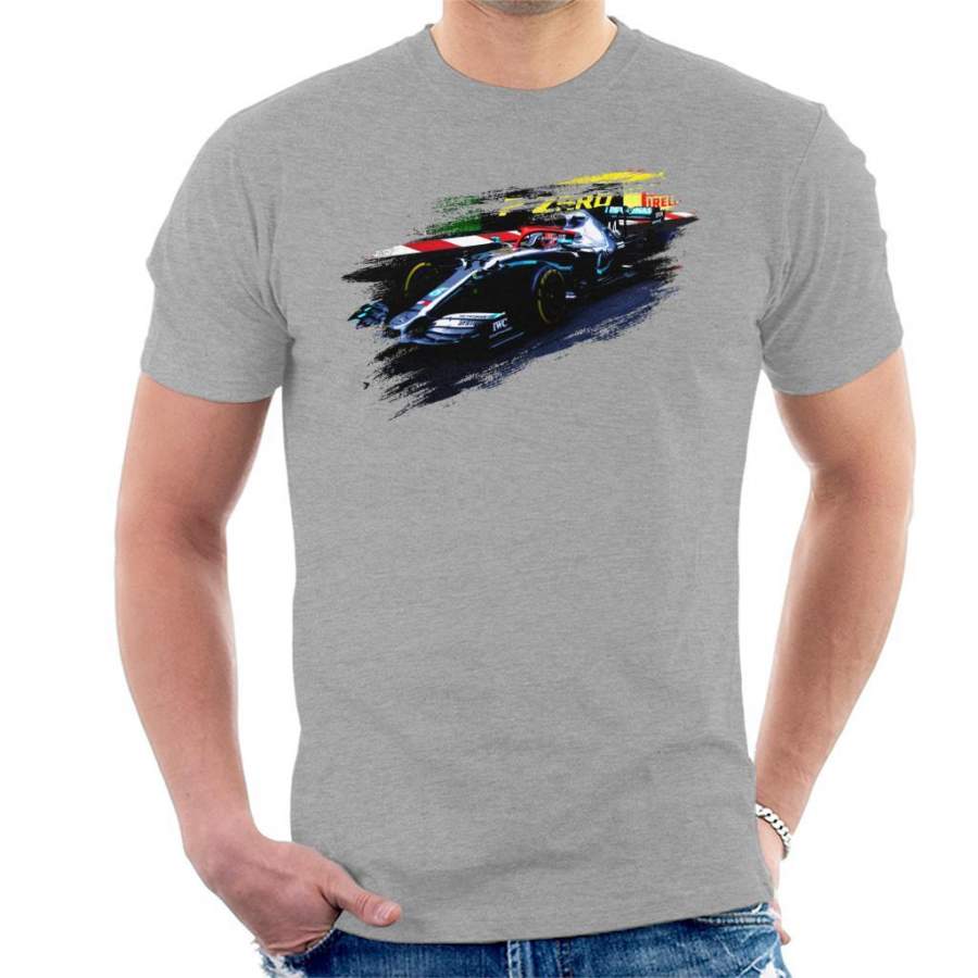 Motorsport Images Lewis Hamilton At Monaco GP AMG F1 W10 Men’s T-Shirt