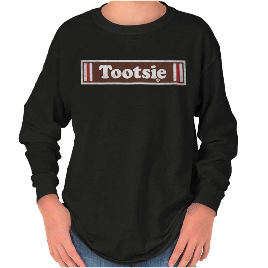 Vintage Tootsie Candy Youth Long Sleeve T Shirt