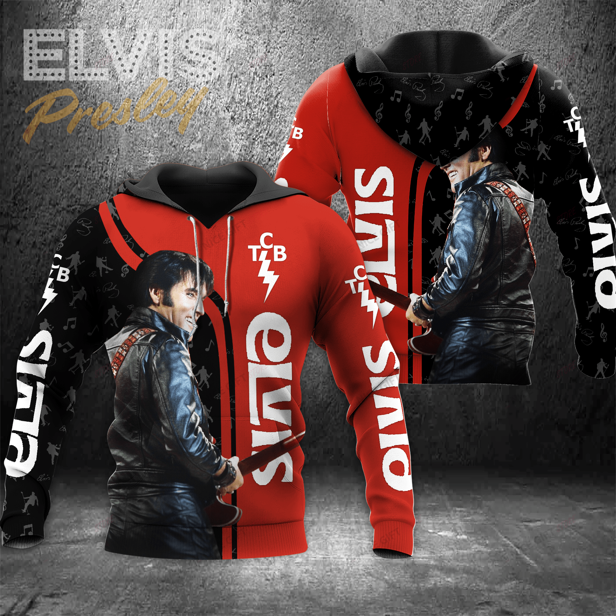 Elvis Presley Hoodie 3D 3Ho-V1Y8