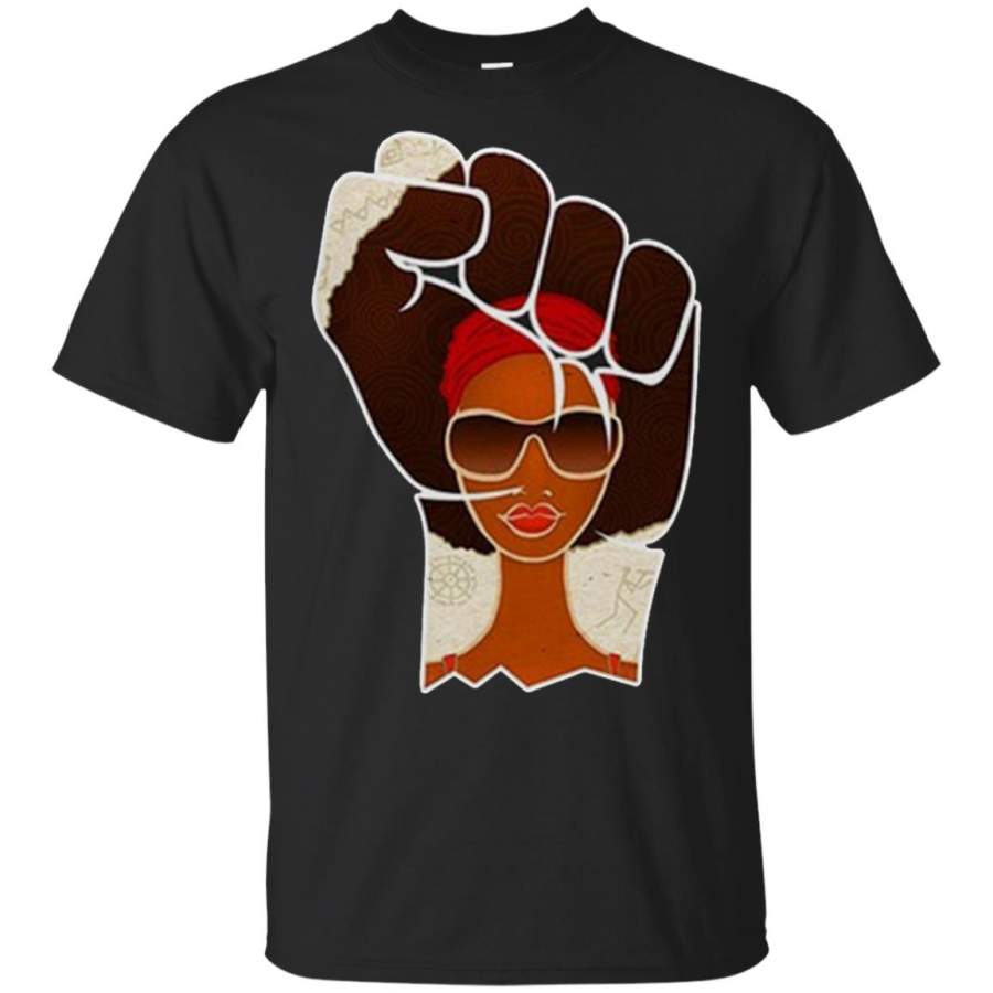 Black Afrocentric power T Shirt – Moano Store