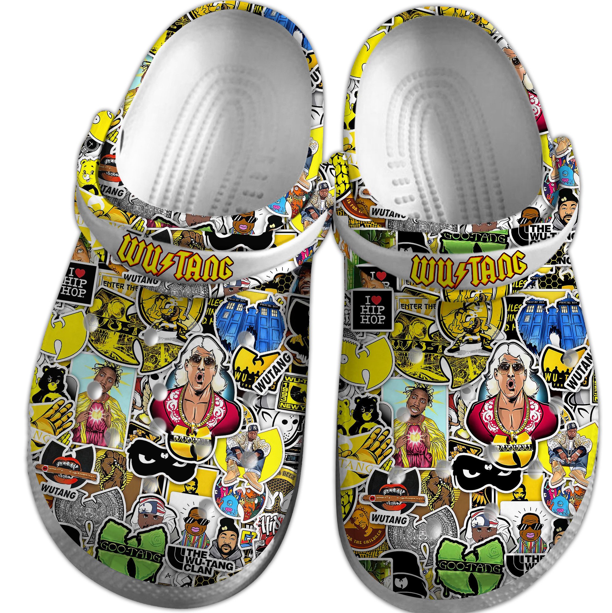 Wu-Tang Clan Music Crocs Crocband Clogs Shoes Comfortable For Men Women and Kids 2