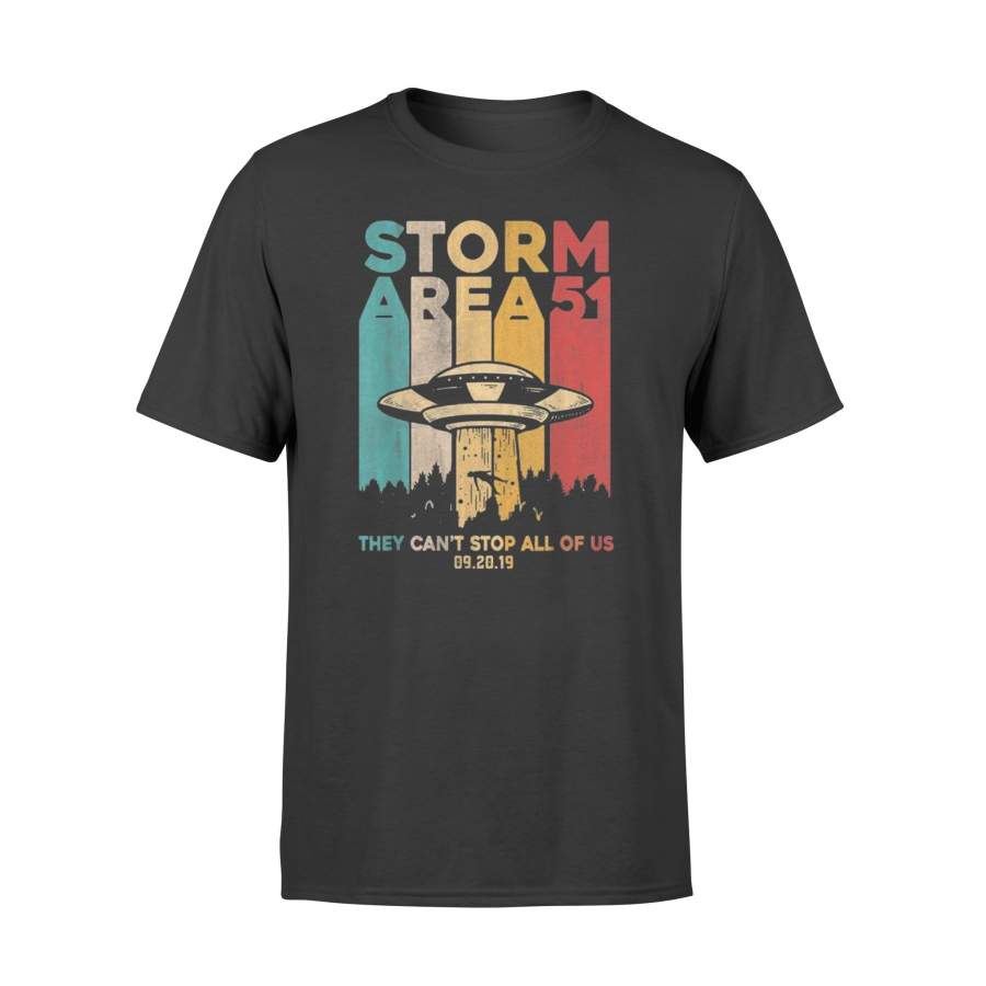 1ST Annual – Area 51 5k Fun Run – SEPT. 20, 2019 Vintage T-Shirt – Standard T-shirt