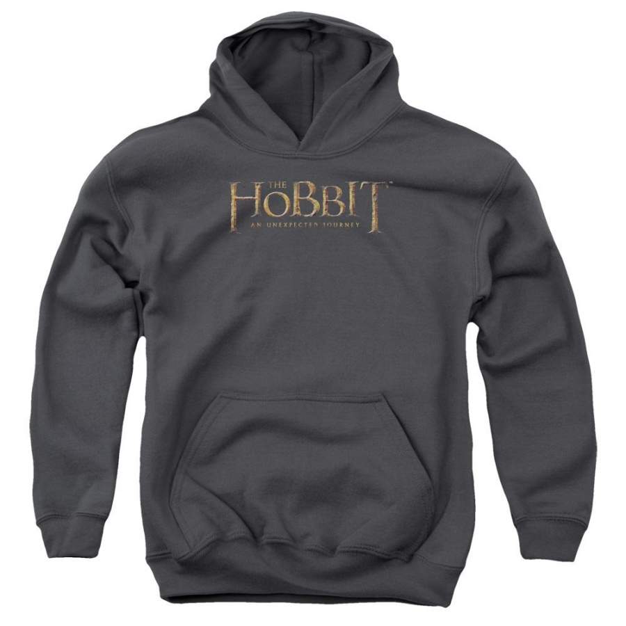 The Hobbit Distressed Logo Youth Hoodie (Ages 8-12)