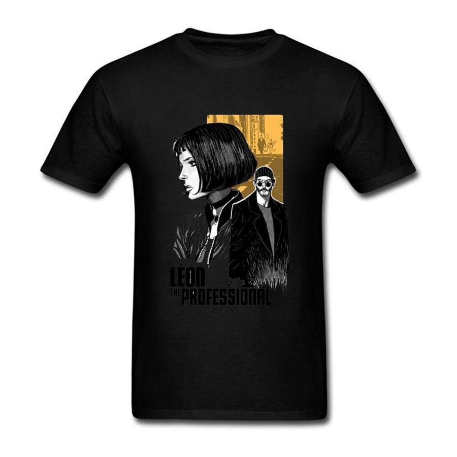 Judian Leon The Professional Movie Poster Art Men’S Fashion T-Shirt