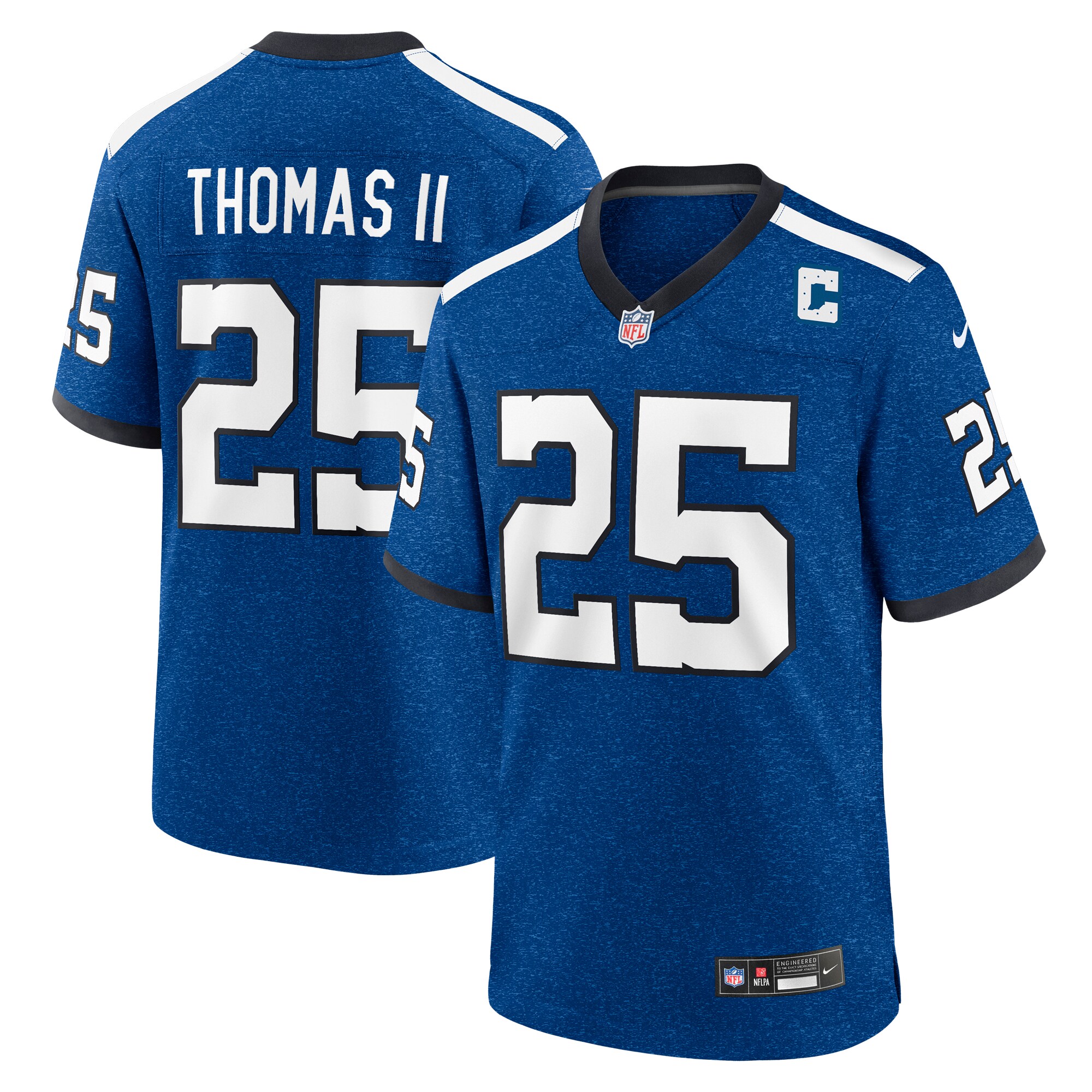 Rodney Thomas II Indianapolis Colts Indiana Nights Alternate Game Jersey – Royal