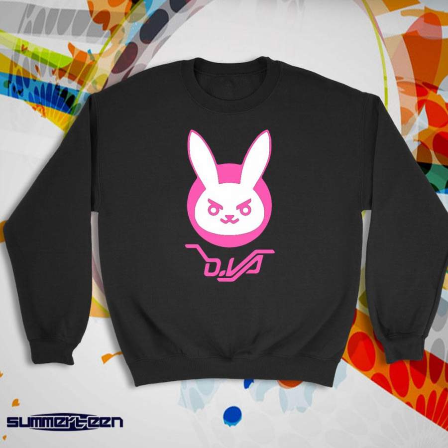 Overwatch D’Va Bunny Inspired Women’S Sweatshirt