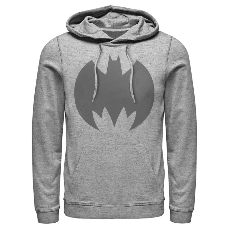 Batman Men’s Logo Geometric  Lightweight Hoodie