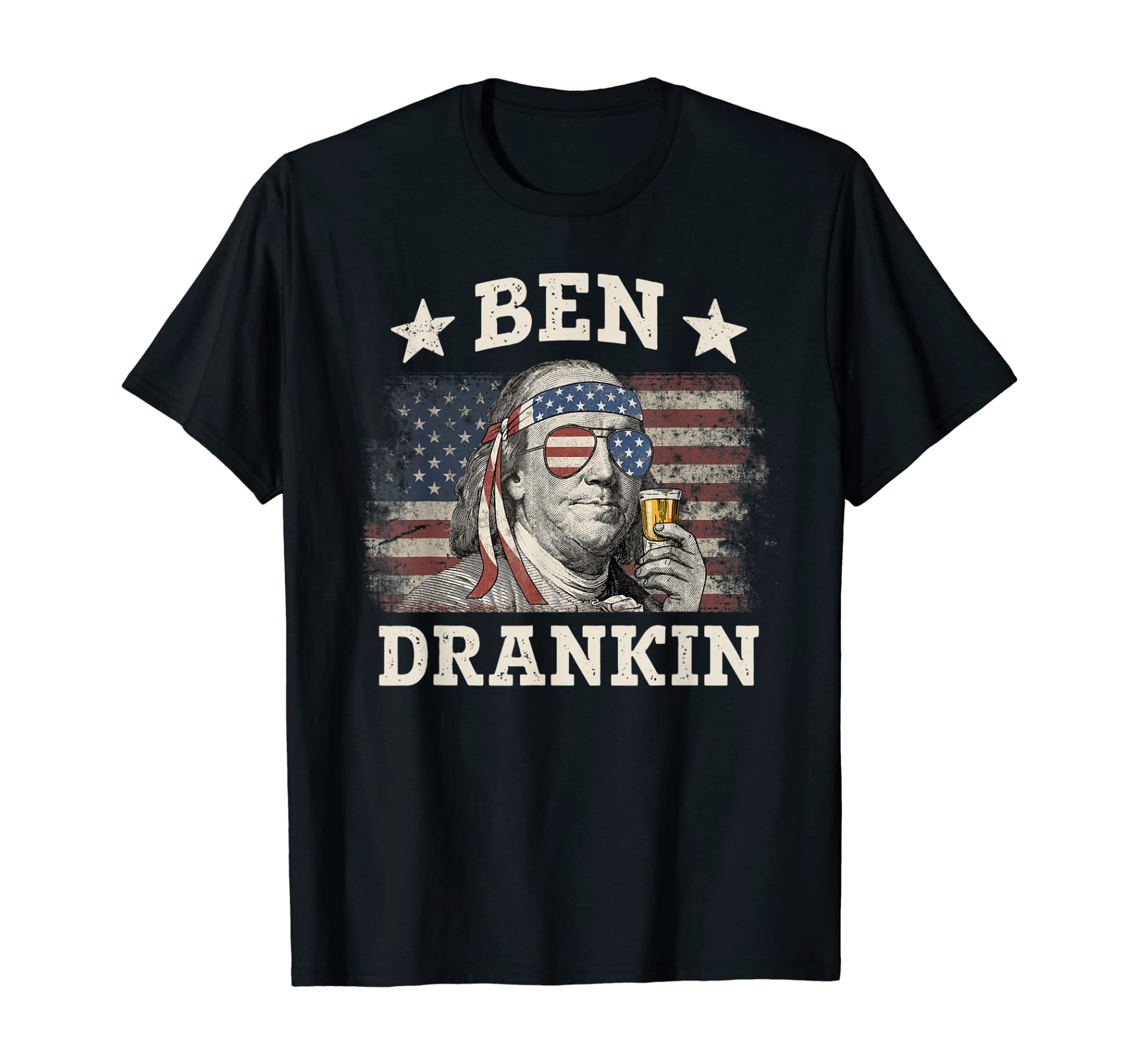 Ben Drankin 4th of July Patriotic Funny T-Shirt