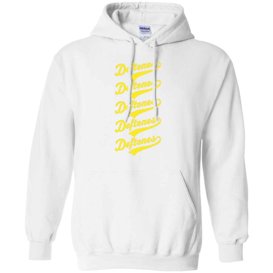 AGR Deftones Script Gildan Pullover Hoodie