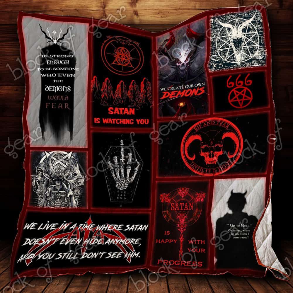 666 Satan Quilt P471