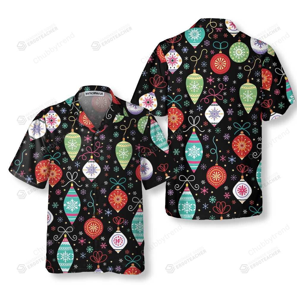 Christmas Ornament Pattern Hawaii Shirt Ha110841