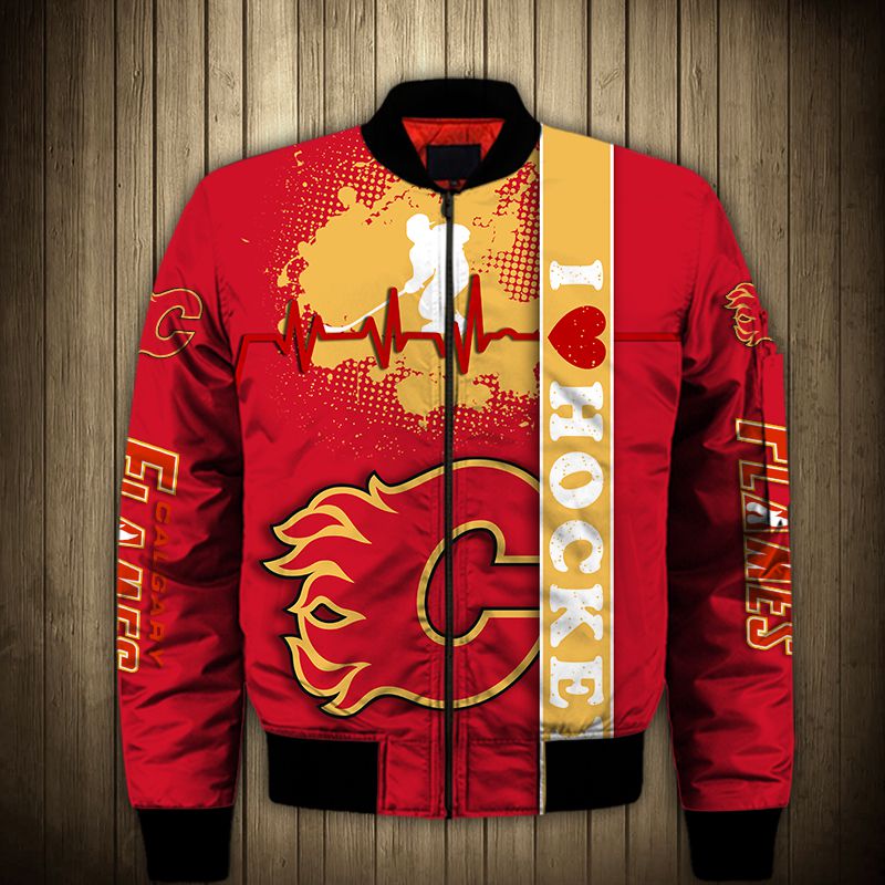 Men’S Calgary Flames Jacket 3D