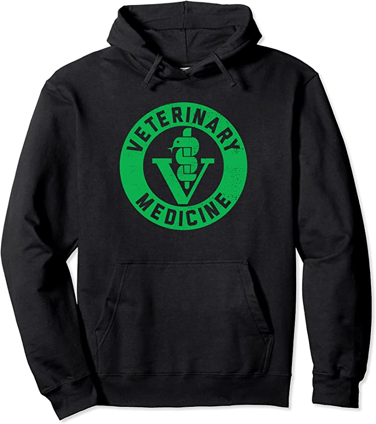 Veterinary Medicine Animal Lover Animal Doctor Vet Pullover Hoodie