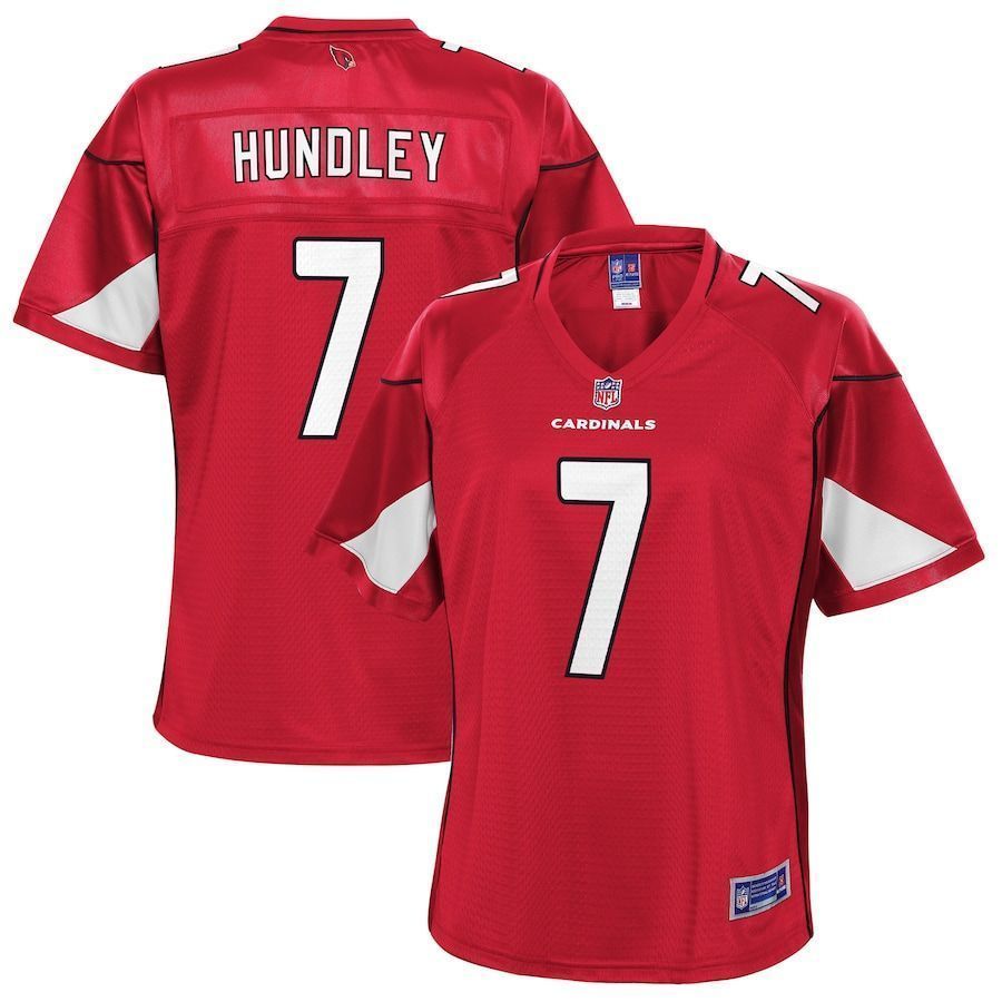 Arizona Cardinals 7 Brett Hundley Cardinal Legend Women’S 3D Jersey