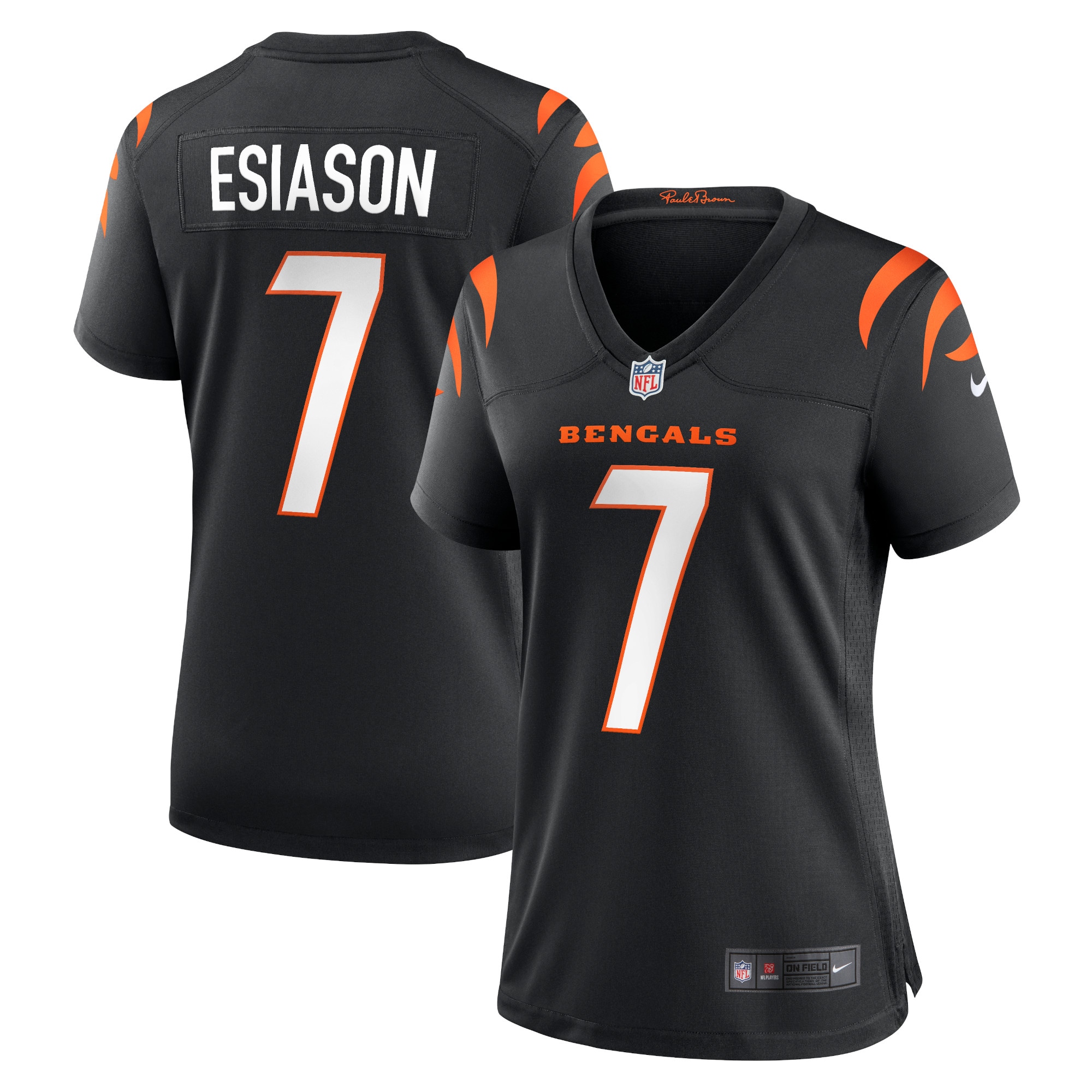 Boomer Esiason Cincinnati Bengals Women's Retired Player Jersey – Black