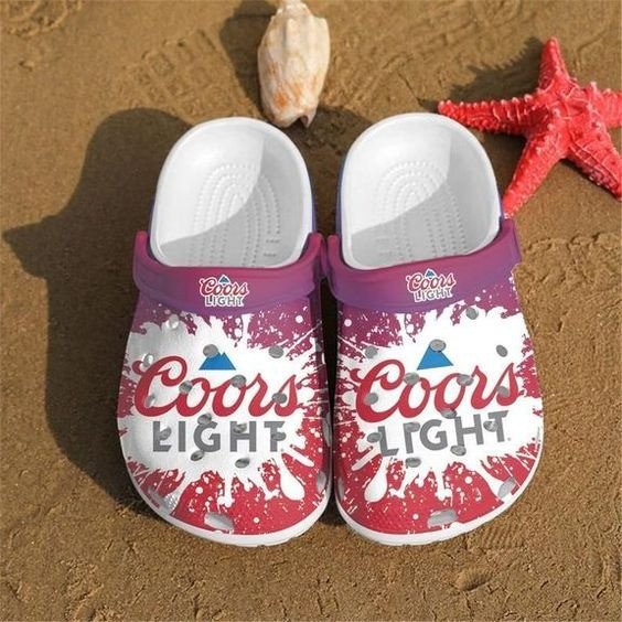 Coors Light Beer Drink I Gift Rubber Clogs Clogband Clogs, Comfy Footwear