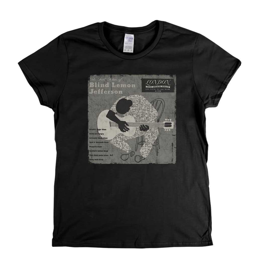 Blind Lemon Jefferson Womens T-Shirt