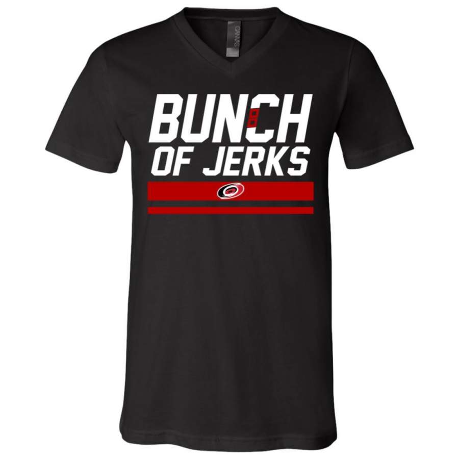 Bunch Of Jerks Carolina Hurricanes Unisex V-Neck