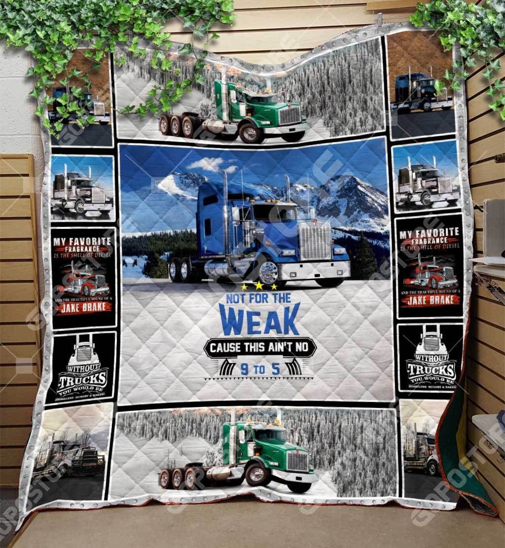 KW Truck Like 3D Quilt Blanket 1291