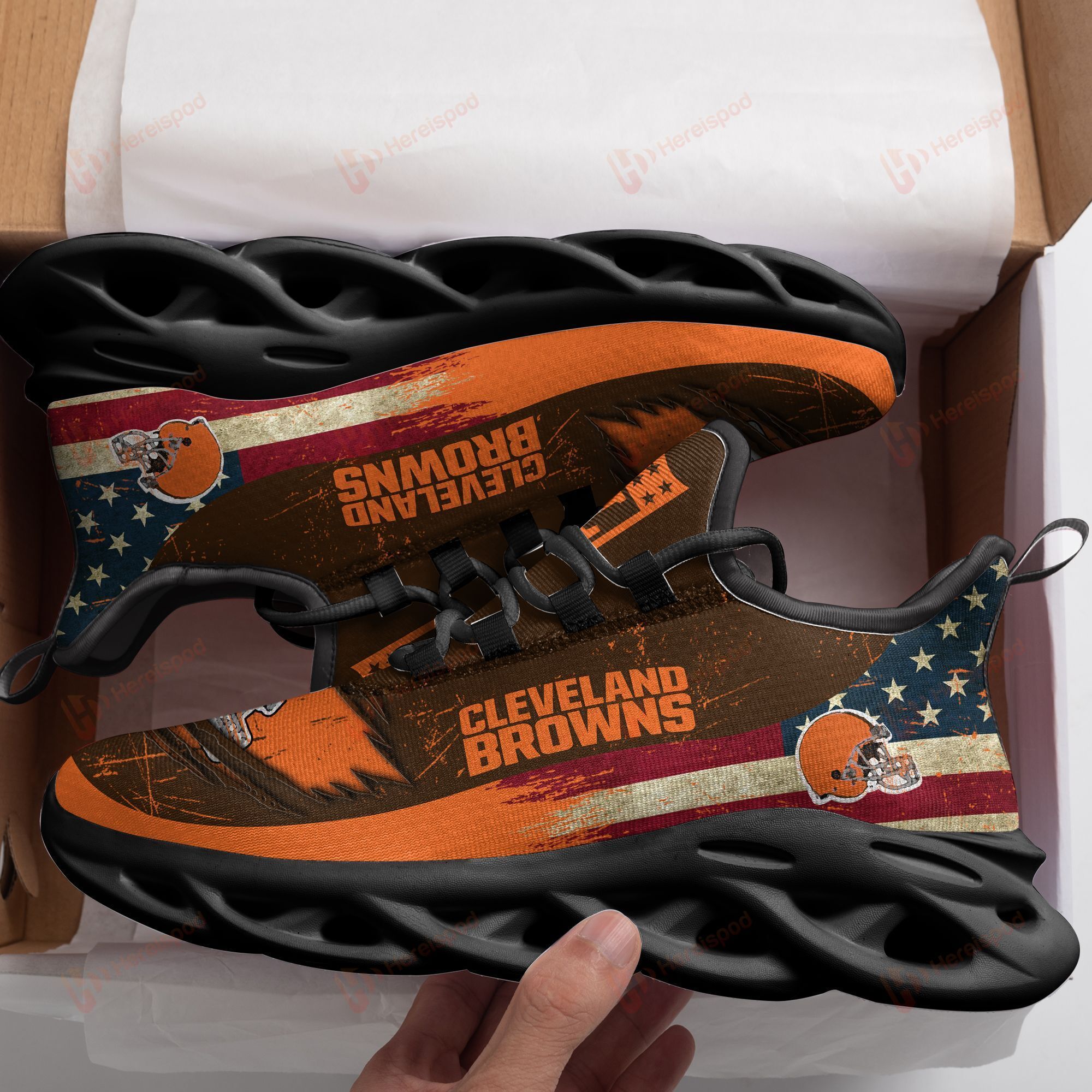 Cleveland Browns Max Soul Shoes Ths21072807